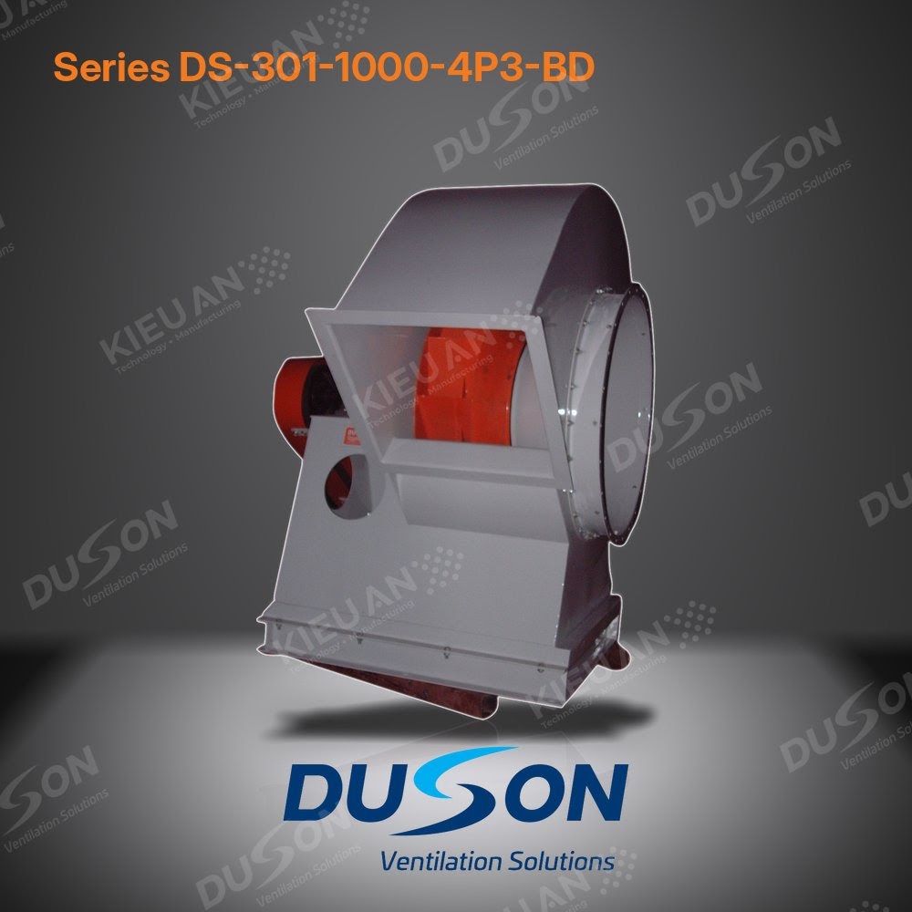 Quạt li tâm áp suất thấp DS-301-1000-4P3-BD