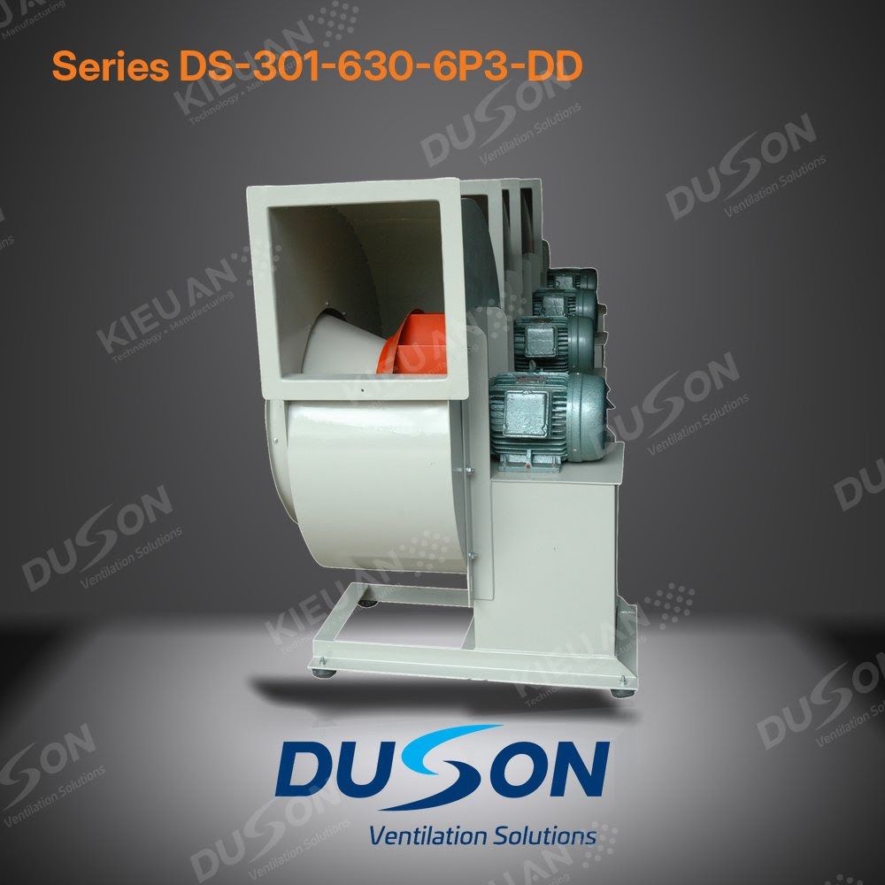 Quạt li tâm áp suất thấp DS-301-630-6P3-DD
