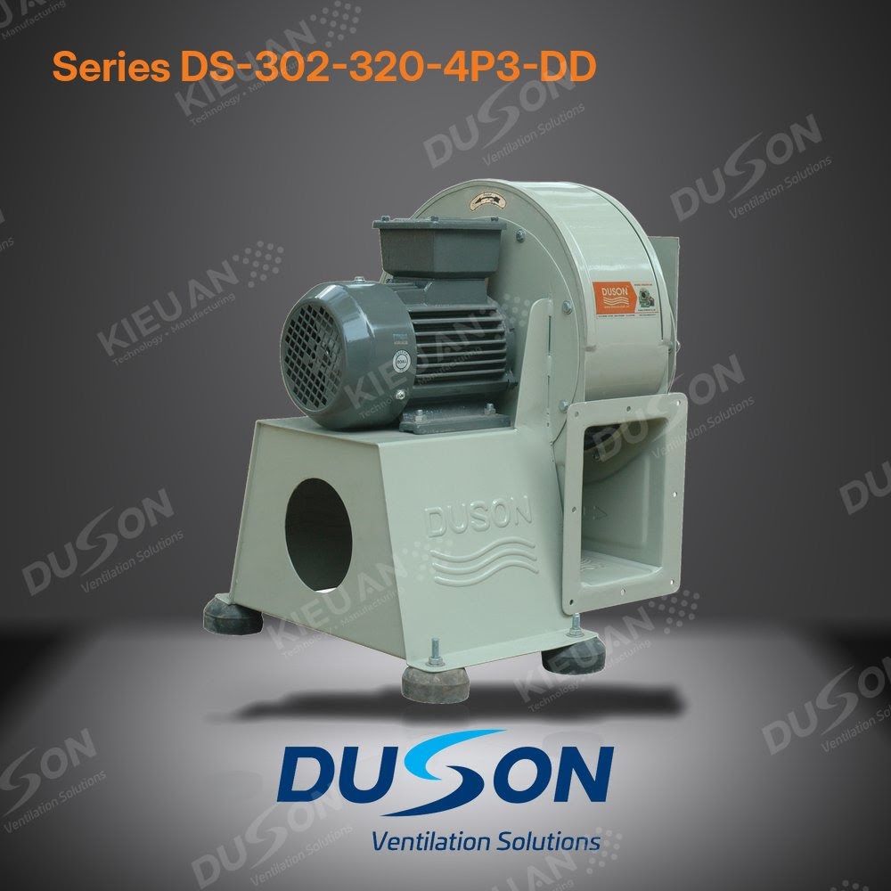 Quạt li tâm hút khói bếp DUSON DS-302-320-4P3-DD
