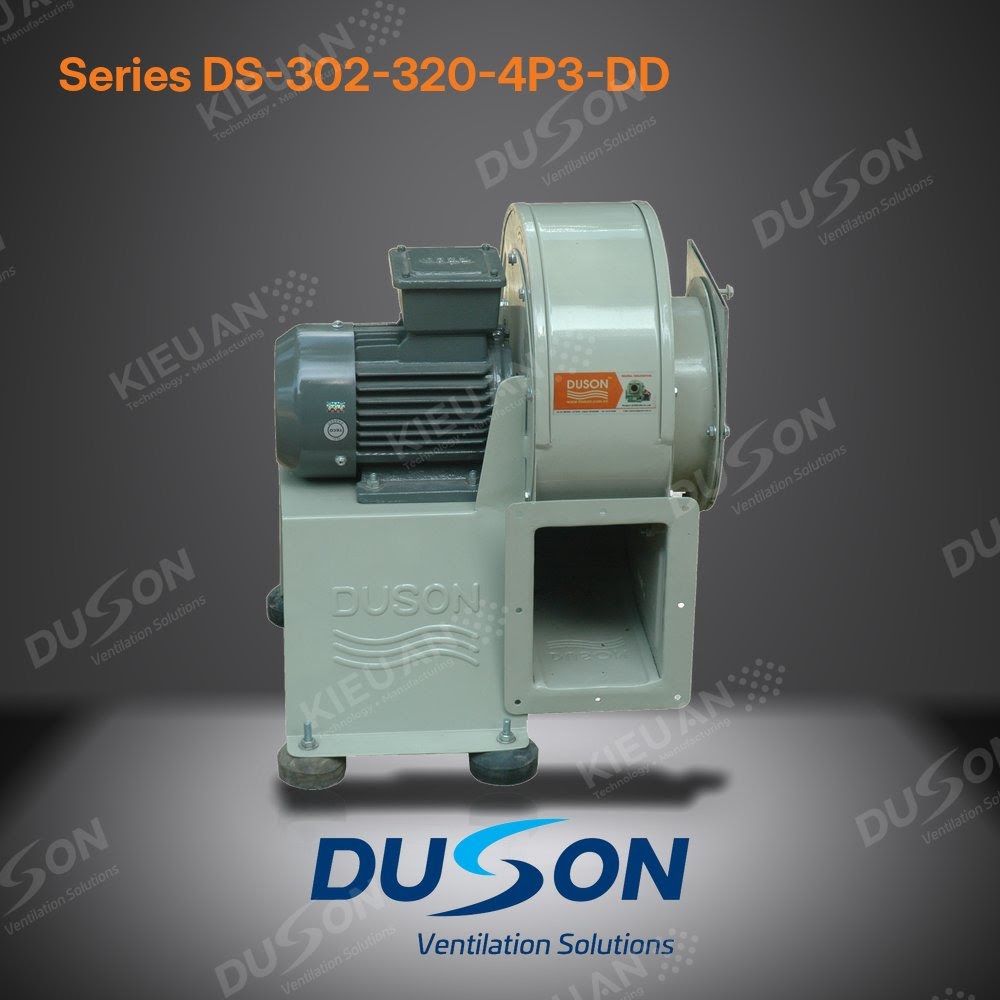 Quạt li tâm hút khói bếp DUSON DS-302-320-4P3-DD