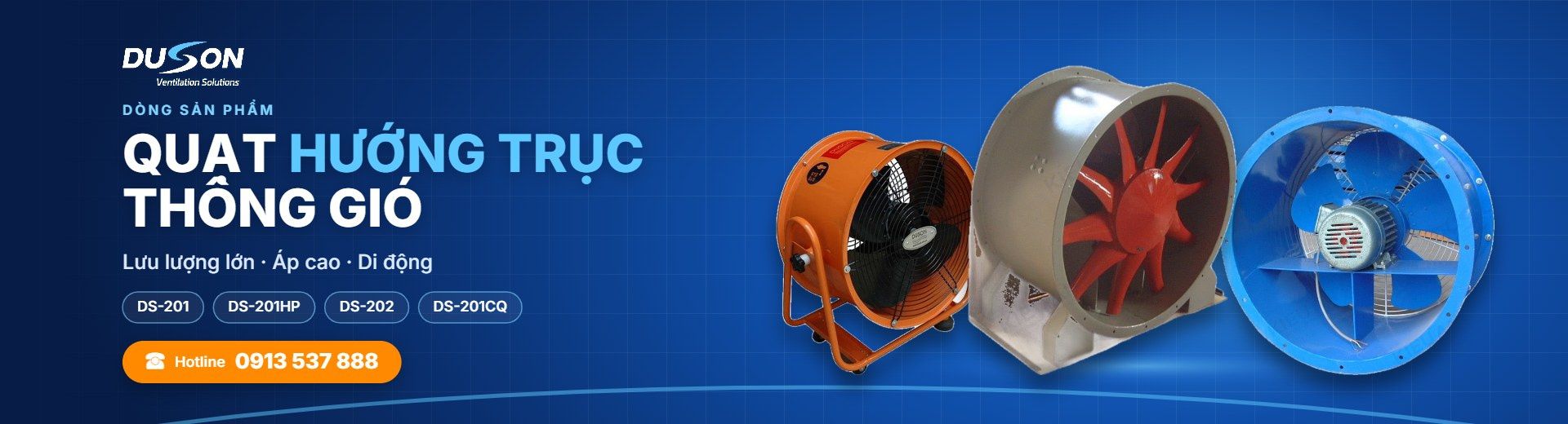 Quạt hướng trục thông gió